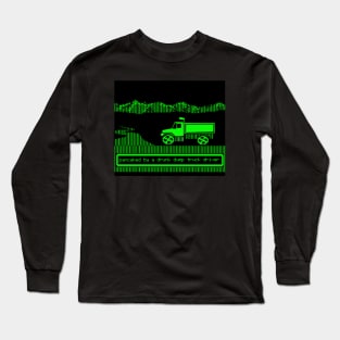 Pancaked by a drunk dump truck driver. Long Sleeve T-Shirt